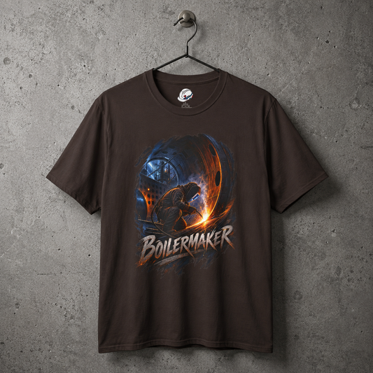 Boilermaker T-Shirt, Boiler & Vessel Trade Shirt
