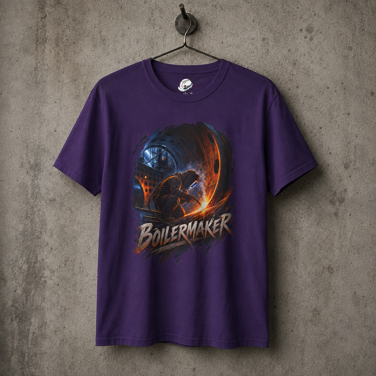 Boilermaker T-Shirt, Boiler & Vessel Trade Shirt