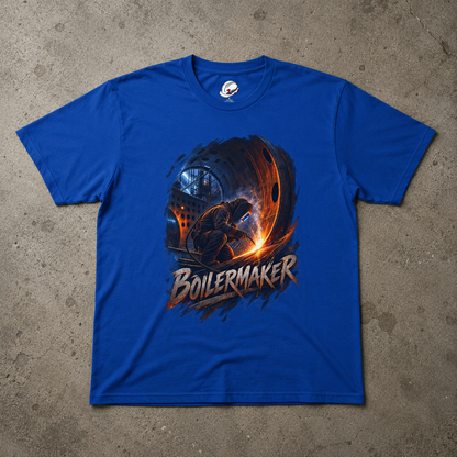 Boilermaker T-Shirt, Boiler & Vessel Trade Shirt