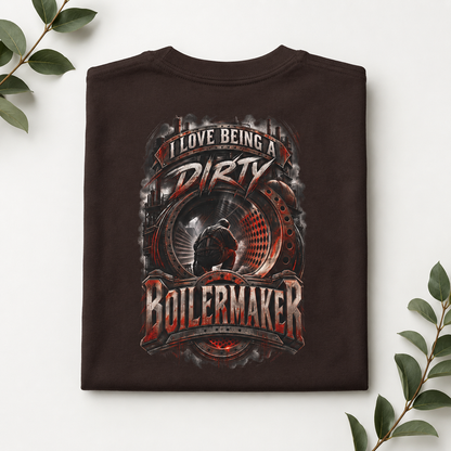 I Love Being a Dirty Boilermaker T-Shirt, Boiler Trade T-Shirt