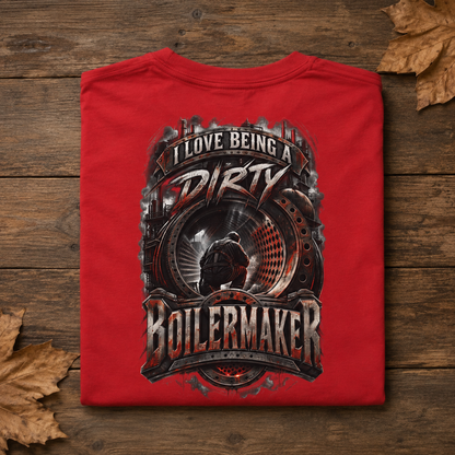 I Love Being a Dirty Boilermaker T-Shirt, Boiler Trade T-Shirt
