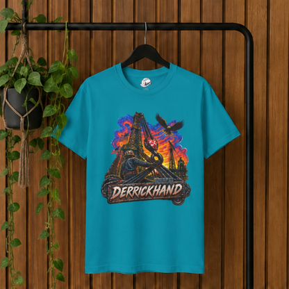Derrickhand Oilfield T-Shirt, Derrick Hand Drilling Rig Work Shirt