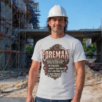 Foreman Things You Should Know, Foreman Men’s T-Shirt