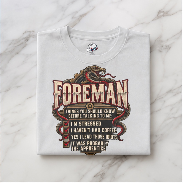 Foreman Things You Should Know, Foreman Men’s T-Shirt