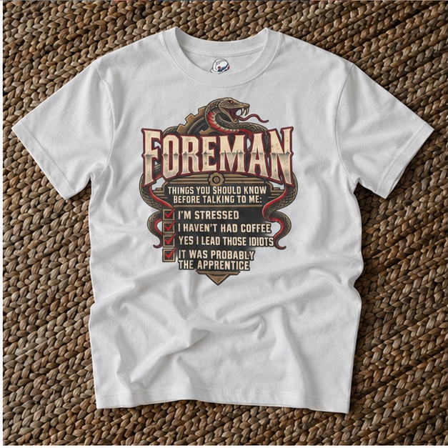 Foreman Things You Should Know, Foreman Men’s T-Shirt
