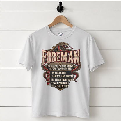 Foreman Things You Should Know, Foreman Men’s T-Shirt