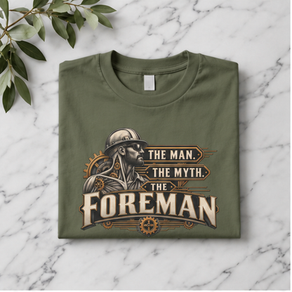 The Man. The Myth. The Foreman Mechanical Anatomy Men’s T-Shirt