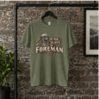 The Man. The Myth. The Foreman Mechanical Anatomy Men’s T-Shirt