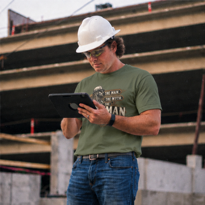 The Man. The Myth. The Foreman Mechanical Anatomy Men’s T-Shirt