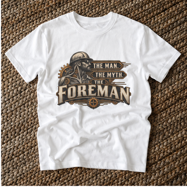 The Man. The Myth. The Foreman Mechanical Anatomy Men’s T-Shirt