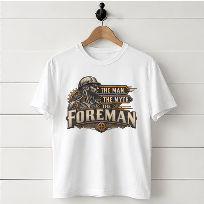The Man. The Myth. The Foreman Mechanical Anatomy Men’s T-Shirt