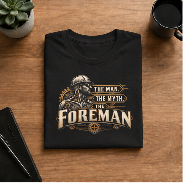 The Man. The Myth. The Foreman Mechanical Anatomy Men’s T-Shirt