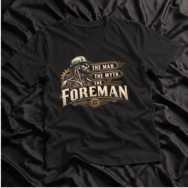 The Man. The Myth. The Foreman Mechanical Anatomy Men’s T-Shirt