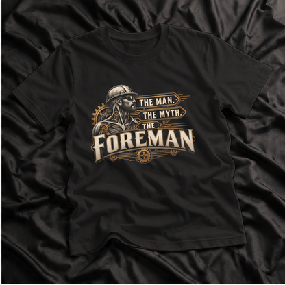 The Man. The Myth. The Foreman Mechanical Anatomy Men’s T-Shirt