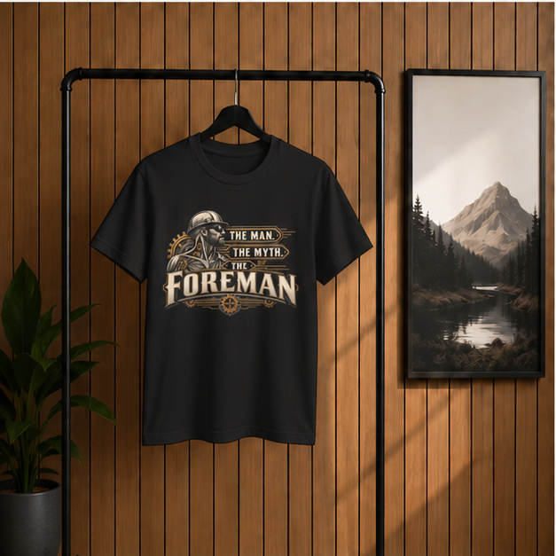 The Man. The Myth. The Foreman Mechanical Anatomy Men’s T-Shirt