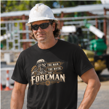The Man. The Myth. The Foreman Mechanical Anatomy Men’s T-Shirt