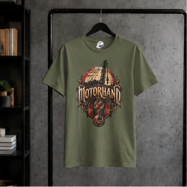 Motorhand Vintage Rig & Hoisting Hook Men's T-Shirt