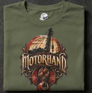 Motorhand Vintage Rig & Hoisting Hook Men's T-Shirt