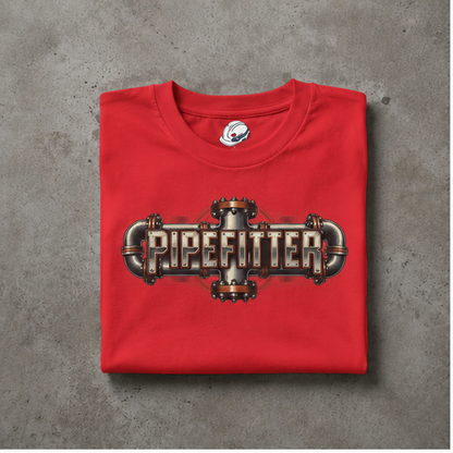 Pipefitter Industrial Flange & Pipework Men's T-Shirt