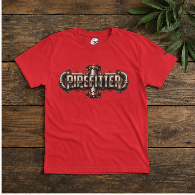 Pipefitter Industrial Flange & Pipework Men's T-Shirt