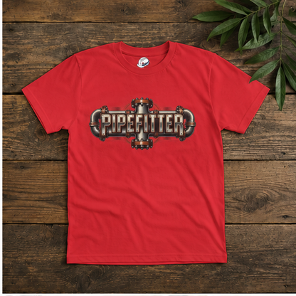 Pipefitter Industrial Flange & Pipework Men's T-Shirt