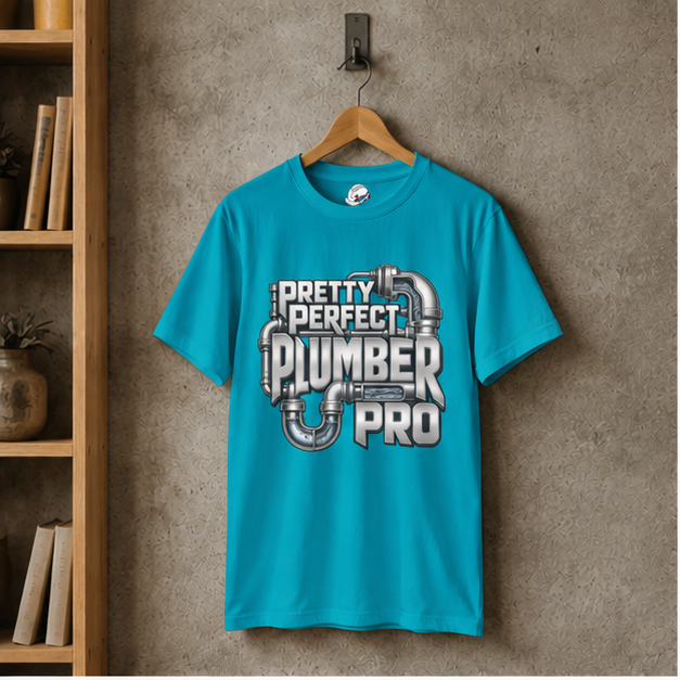 Pretty Perfect Plumber Pro Polished Pipework Men's T-Shirt