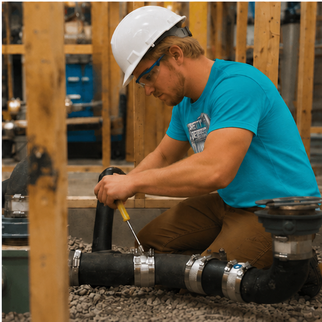 Pretty Perfect Plumber Pro Polished Pipework Men's T-Shirt