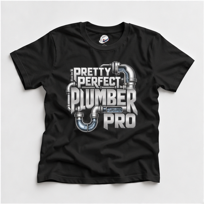 Pretty Perfect Plumber Pro Polished Pipework Men's T-Shirt