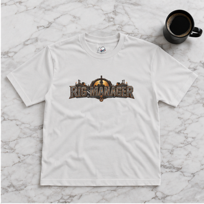 Rig Manager Derrick & Steel Emblem Men's T-Shirt