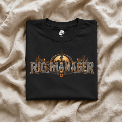 Rig Manager Derrick & Steel Emblem Men's T-Shirt