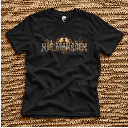 Rig Manager Derrick & Steel Emblem Men's T-Shirt