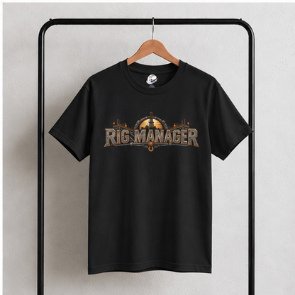 Rig Manager Derrick & Steel Emblem Men's T-Shirt