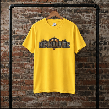 Rig Manager Derrick & Steel Emblem Men's T-Shirt