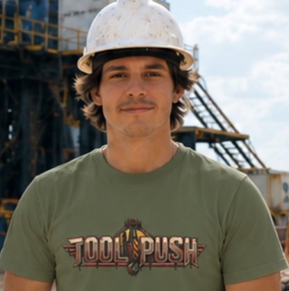 Tool Push Hoist Hook Industrial Men's T-Shirt