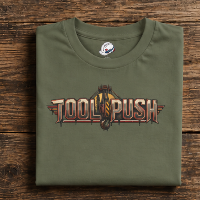 Tool Push Hoist Hook Industrial Men's T-Shirt