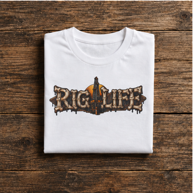 Rig Life, Rig Manager Men’s T-Shirt