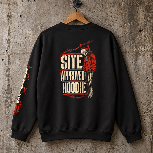Site Approved Hoodie, Skeleton Men's Trades Sweater