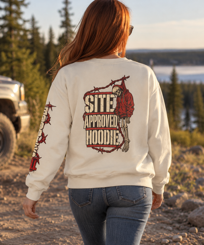 Site Approved Hoodie, Skeleton Men's Trades Sweater