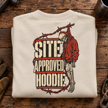Site Approved Hoodie, Skeleton Men's Trades Sweater