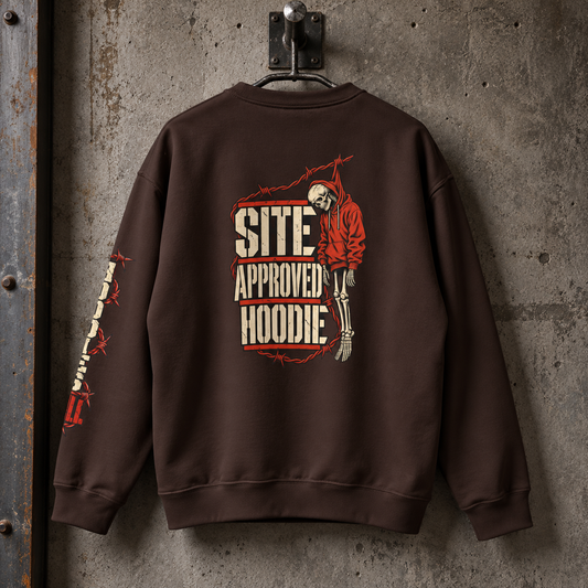 Site Approved Hoodie, Skeleton Men's Trades Sweater