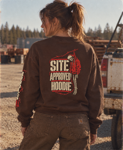 Site Approved Hoodie, Skeleton Men's Trades Sweater
