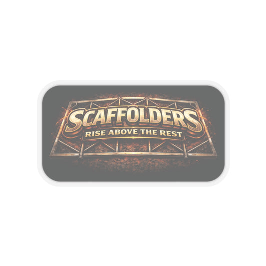 Rise Above The Rest Scaffolder Sticker,Scaffolding Pride Hardhat Stickers