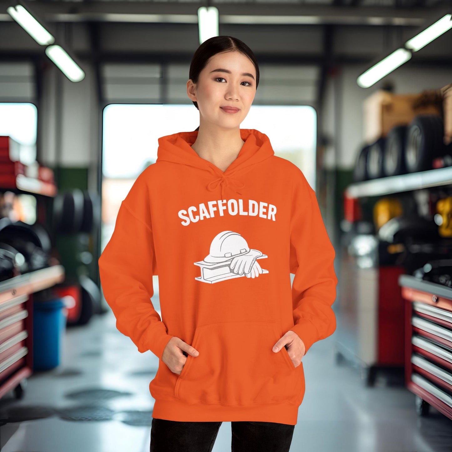 'Scaffolder' Hoodie, Scaffolder Sweater