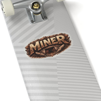 Miner Sticker, Mining Pride Hardhat Stickers