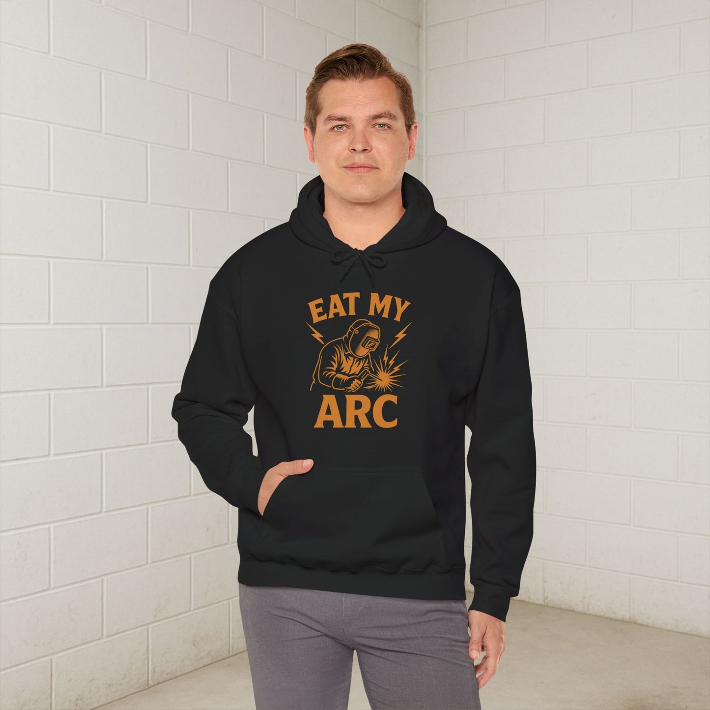 'Eat My Arc' Men's Hoodie, Funny Sweater