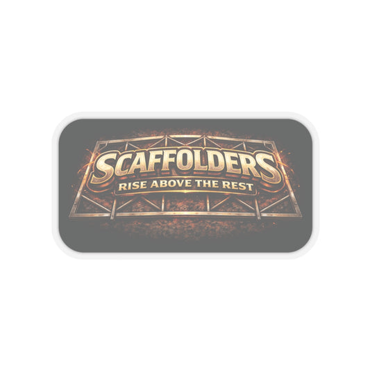 Rise Above The Rest Scaffolder Sticker,Scaffolding Pride Hardhat Stickers