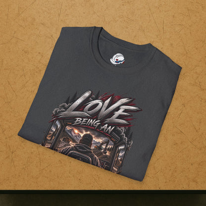 Love Being An Equipment Operator T-Shirt, Heavy Equipment Operator Work Shirt