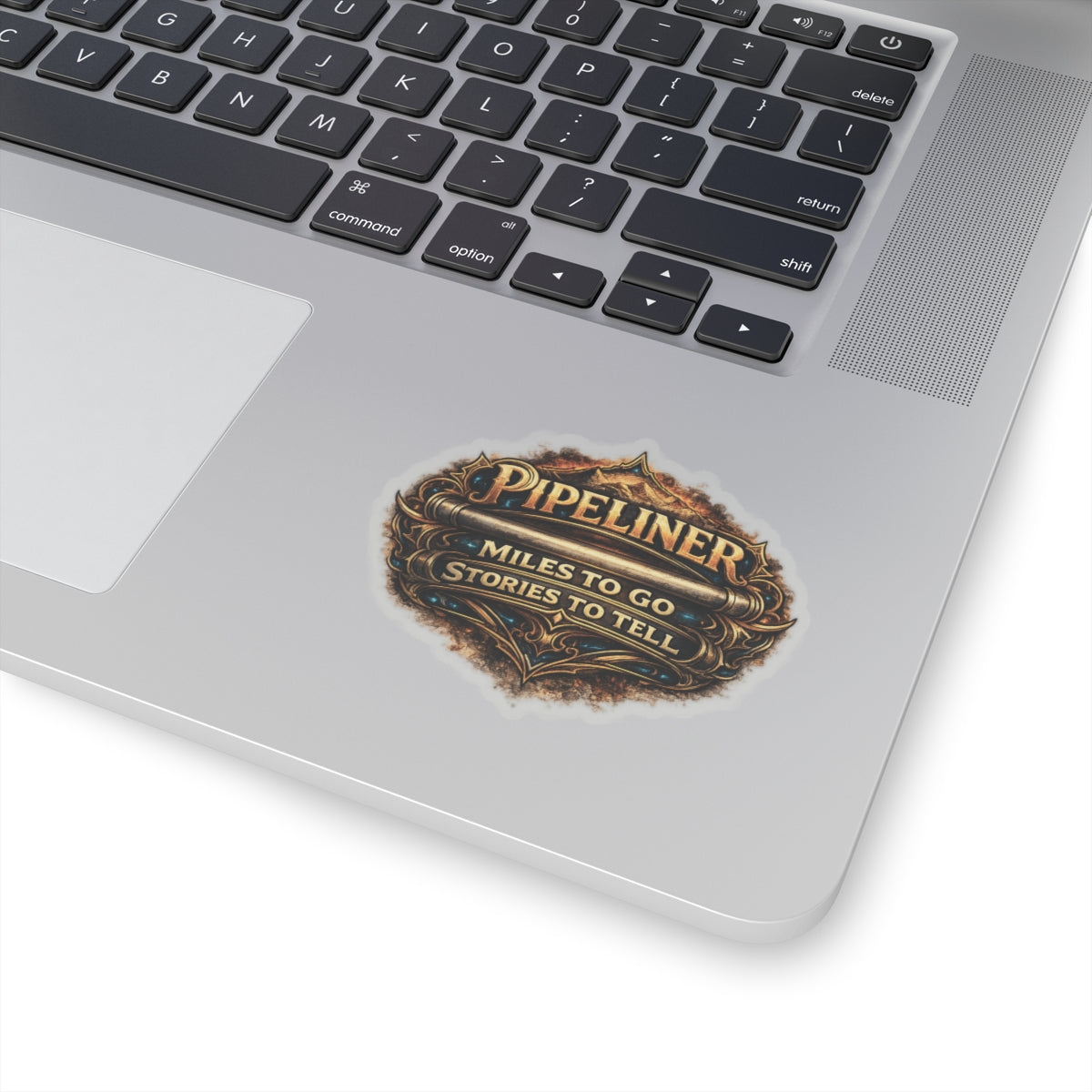 Pipeliner Miles to Go Stories to Tell Sticker, Pipeliner Hardhat Stickers