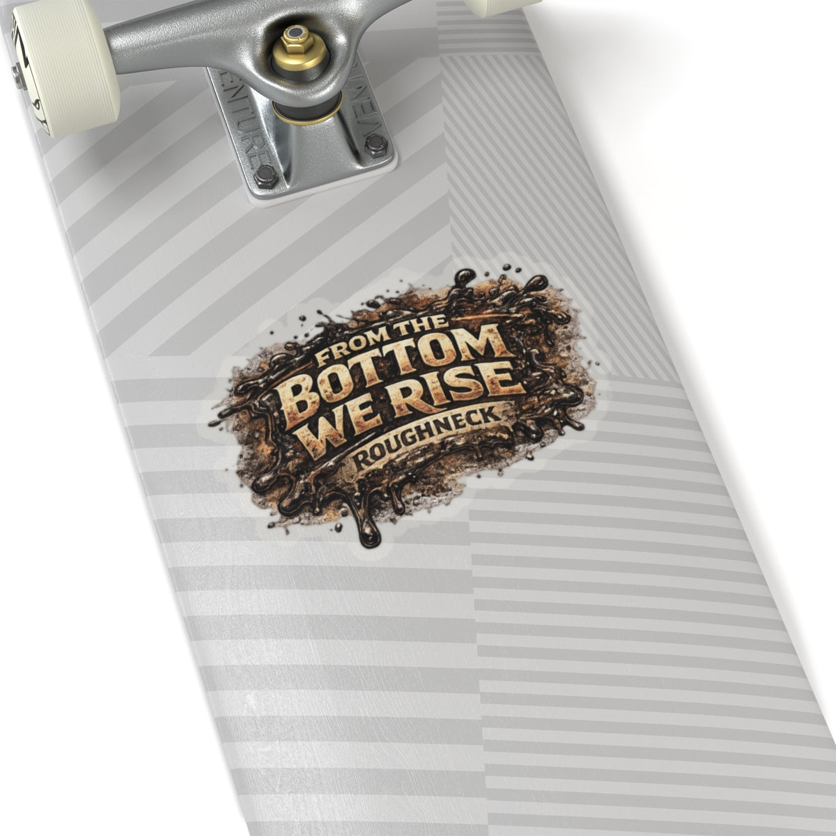 From the Bottom We Rise Sticker, Roughneck Hardhat Stickers