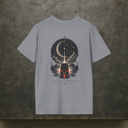 Not All Who Wander Are Lost Semi T-Shirt, Truck Driver Tee Shirt